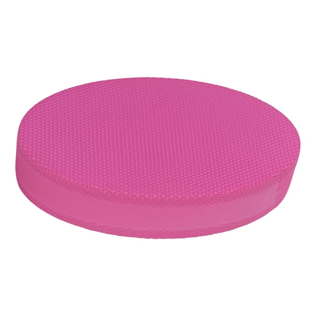 S SERENABLE Balance Pad Lightweight Stability Training Pad for Dancing Meditation Outdoor Rose Red