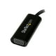 StarTech.com USB VGA (VGA) Adaptateur 3.0 vers - Slim Design - 1920x1200 - Adaptateur - Conforme à la Norme TAA - Type USB A Mâle vers Femelle HD-15 - 7,5 Po - Noir - pour P/N: MXT101MM – image 4 sur 5
