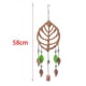 thumbnail image 3 of Campanillas para jardín, vidrieras colgantes, decoración colgante, manualidades, hojas para balcón, jardín, adornos de entrada para Zulema Campanas de viento, 3 of 8