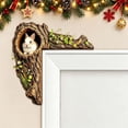 thumbnail image 6 of Velmasee Door Corner Decor - Rustic Tree Hollow 2D Wood Rabbit, Woodland Animal Door Topper for Home Door Frame Window Christmas Fall Farmhouse Decor, 6 of 7