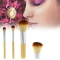thumbnail image 1 of unbranded 4Ud Brochas De Maquillaje Con Mango De Bambú Y Suaves Para Uso Y Diario, 1 of 8