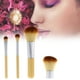 thumbnail image 5 of EeaseMX Kit de 4 brochas de maquillaje con mango de bambú y cerdas de nailon para mujer, para base, polvos, rubor, sombras de ojos, 5 of 7