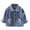 Blue, variant on BFHHYA Girls' Bow-Accented Denim Jacket Button Down Jean Jacket Long Sleeve Casual Fashion Coat for Birthday Parties & Weekend Shopping(1-12 Years)