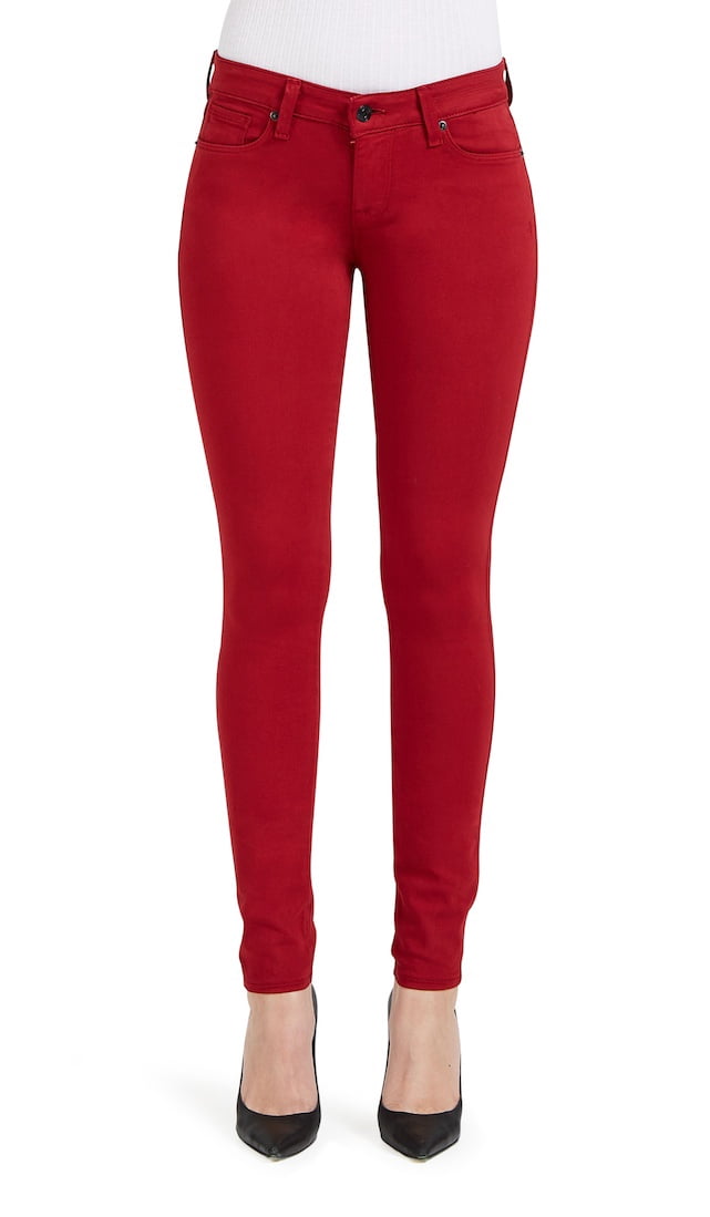 Mid Waist Skinny Jeans For Women | Soft 