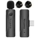 thumbnail image 1 of 2-Pack USB-C Wireless Mic for iPhone 16/15 & Android, Noise Cancelling Lavalier Mics (2TX+RX), 1 of 5