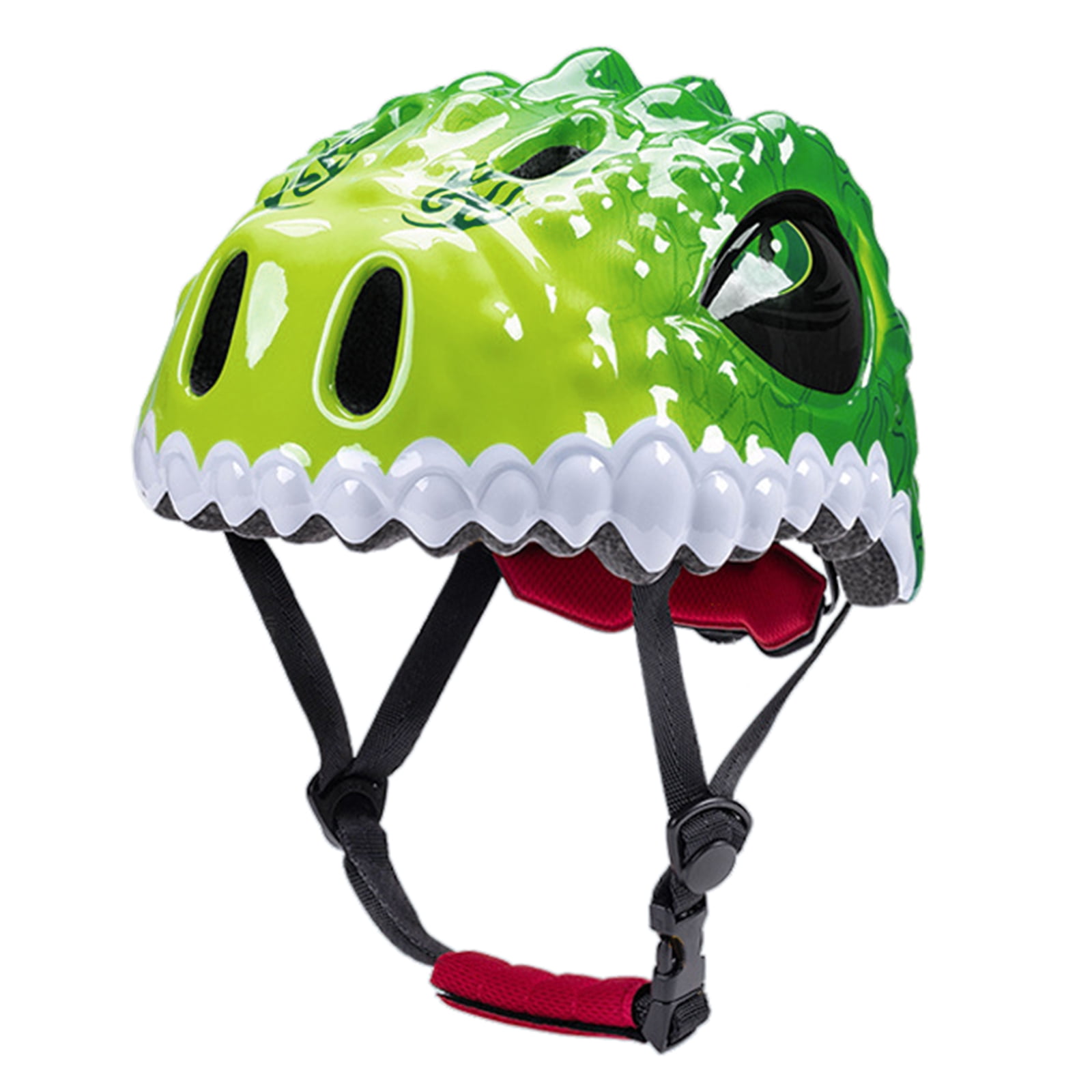 Kids Helmet Kids Toddler Bike Helmet Adjustable Dinosaur Design Skateboard Helmet Breathable Lightweight Protective Gear for Boys Girls Ages 2 5 Years PC Foam 51 54cm Head Ci