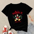 thumbnail image 5 of Disney-Blusa de Mickey Mouse para Mujer, Ropa de estética navideña, manga corta, moda española negra, camisetas Harajuku de Navidad, 2022, 5 of 5