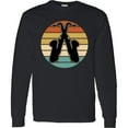 thumbnail image 3 of Inktastic Saxophone Music Vintage Band Long Sleeve T-Shirt, 3 of 5