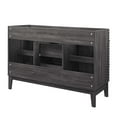 thumbnail image 6 of Render 48" Double Sink Compatible (Not Included) Bathroom Vanity Cabinet in Charcoal, 6 of 6