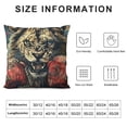 thumbnail image 5 of ONETECH Boxing Lion  Pillow Covers Soft and Cozy Decorative Pillow Cases for Bedroom, Sofa, Couch, 5 of 5