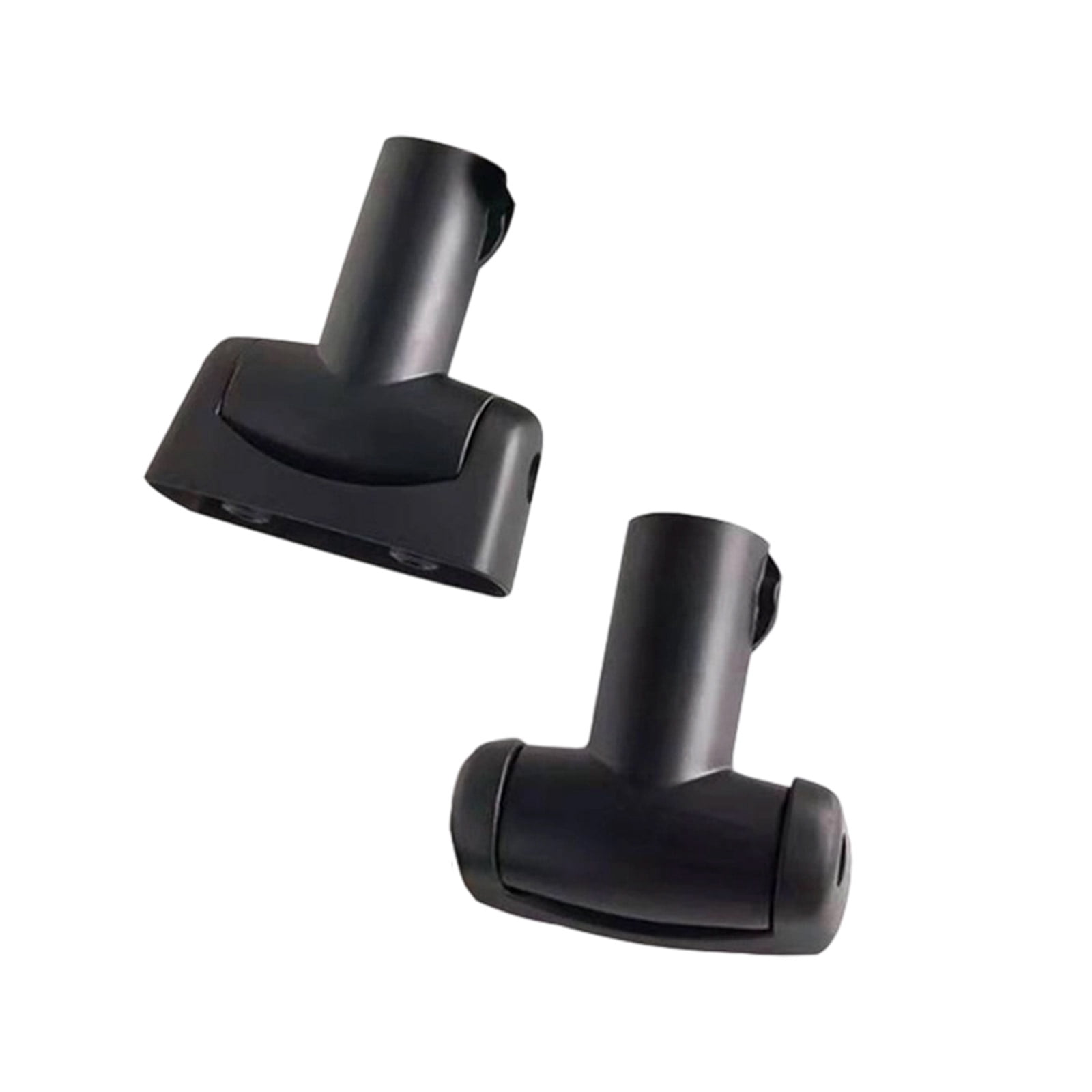 25mm Zinc Alloy Curved Shower Rod, Tool-Free Installation Bracket, Space Saving Bathroom Hook Design