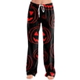 thumbnail image 4 of Cute Halloween Print Women Pajama Pants,Comfy Pj Bottom with Pockets & Drawstring,Stretch Casual Sleepwear, 4 of 5