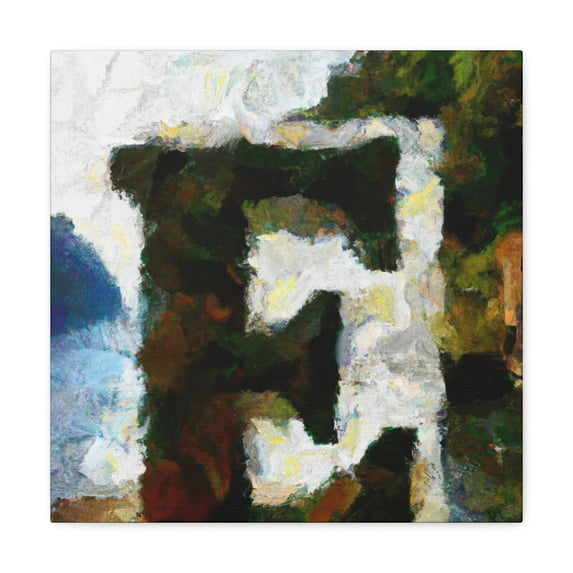 Mountain Reflection Sunset - Canvas