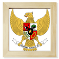 thumbnail image 1 of indsia national emblem country Square Picture Frame Wall Tabletop Display, 1 of 3