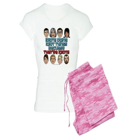 

CafePress - Archer Idiots - Women s Light Pajamas