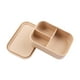 thumbnail image 4 of Lonchera con tapa, reutilizable, rectangular, portátil, bento Beige, 4 of 9