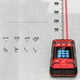 thumbnail image 5 of Medidor láser de distancia de 50 m, dispositivo de medición láser IP54, telémetro digital portátil con niveles de burbuja y pantalla LCD retroiluminada, calibración automática (con cable de carga)., 5 of 9