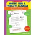 thumbnail image 1 of Pre-Owned 35 Reading Passages for Comprehension: Context Clues & Figurative Language: 35 Reading Passages for Comprehension (Paperback) 0439554101 9780439554107, 1 of 1