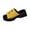 #224-Yellow, variant on Taylonsss Women's Denim Strap Wedge Heel Slide Sandals Fashionable Casual Comfortable Lightweight for Spring Summer Daily Wear Outdoor Indoor Use