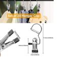 thumbnail image 2 of Paquete de 20 Ganchos de Clip Sailing Percha para Botas de Metal, 2 of 5