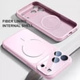 thumbnail image 2 of Case For IPhone 17 Pro Max/17 Pro/17 Air/17, Soft Silicone Shell With Charging Wristlet Non-Slip Wireless Cover, 2 of 4