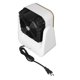 thumbnail image 5 of Desktop Electric Space Heater With Remote Control - 1000w 220v - Black - Ideal For Home, Office, Dormitory, 5 of 5