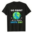 thumbnail image 5 of BJUTIR Plus Size Tops For Women Womens Summer 2022 Earth Day Restoration Earth Natural Planet Cute Earth Day T Shirt, 5 of 6