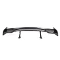 thumbnail image 3 of Ikon Motorsports 57" Trunk Spoiler Compatible with Universal Carbon Fiber Print JDM GT Style Rear Tail Spoiler Wing Lip Deck Lid ABS, 3 of 9