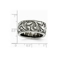 thumbnail image 6 of Grey Titanium Ring Band Wedding Edward Mirell Casted 11mm, 6 of 6