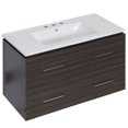 thumbnail image 1 of Imaginations Américaines 35,5 pouces W Vanity Set  Gris, 1 of 1