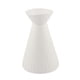 thumbnail image 1 of Florero de cristal, macetero, decoraciones modernas, florero seco, florero decorativo para vacaciones, sala de estar, accesorios de ramo interior Blanco, 1 of 8
