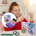 thumbnail image 4 of Pipe Cleaners Craft Kit with 400 Assorted Color Chenille Stems | Includes Floral Wire, Stamen, Glue Sticks & Ribbon for DIY Flower Bouquets | Kids & Adult Art Project Supplies, 4 of 5