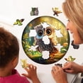 thumbnail image 3 of Acrylic Puzzles Suncatcher Window Hanging, Cute Animal Theme 83 Pieces Sun Catcher Stained Glass Acrylic Puzzle Decoration for Women Men Mom Birthday Gift Home Decor, 3 of 6