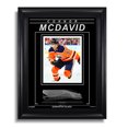 thumbnail image 1 of Connor McDavid Edmonton Oilers Photo Encadrée Gravée - Patinage d'Action, 1 of 1