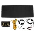 thumbnail image 2 of Bed Grounding Mat, Eliminate Static Grounding Mat Reduce Pain Stress Relief Deep Sleep Aid PU Leather Negative Ions Breathable  For Yoga, 2 of 8