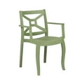 thumbnail image 6 of Rainbow RBO-ZEUSBOX-GRE-AC-SET2 20.47 x 22.24 x 33.07 in. Zeus Stackable Armchairs, Green - Set of 2, 6 of 6