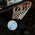 thumbnail image 3 of Ballon de Basket Réfléchissant Résistant à l'Usure, Cool, Lumineux et Coloré pour Adultes, 3 of 6