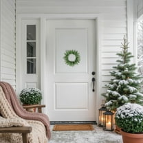 Northlight 12" Unlit Buffalo Fir Artificial Christmas Wreath