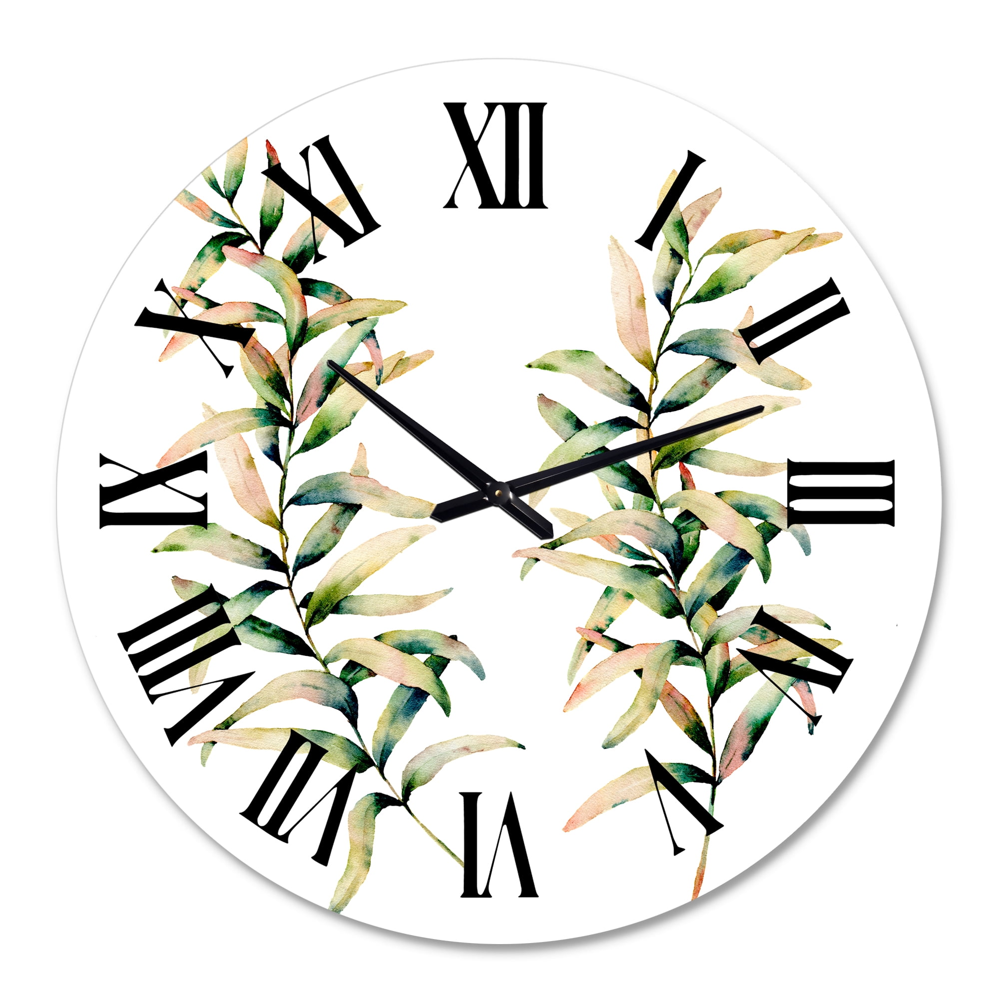 Designart 1 in Quartz Traditional Wall Clock