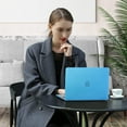 thumbnail image 6 of Mosiso MacBook Pro 14 inch Case 2024-2021 M5 M4 M3 M2 M1 Pro Max A3434 A3112 A3185 A3401 A2918 A2992 A2779 A2442, Plastic Hard Shell&Keyboard Cover&Screen Film&Pouch, Aqua Blue, 6 of 6