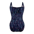 thumbnail image 5 of Women'S Tummy Control Floral Print One Piece Swimsuit Y2K Bathing Suit Beachwear Swimwear, 5 of 5