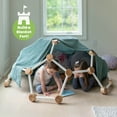 thumbnail image 6 of Little Partners Indoor Climbing Gym Active Play Equipment, Solid Wood Montessori Space Dome Climber for Toddlers 2-6 Years, Maximum 100 lb. Capacity, Large, 6 of 9