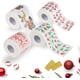 thumbnail image 5 of Papel higiénico impreso Patrón de Navidad Rollo de papel 250 hojas 2 capas Papel higiénico familiar para baño Artículos de Navidad Decoración navideña Fason LN-0952, 5 of 7