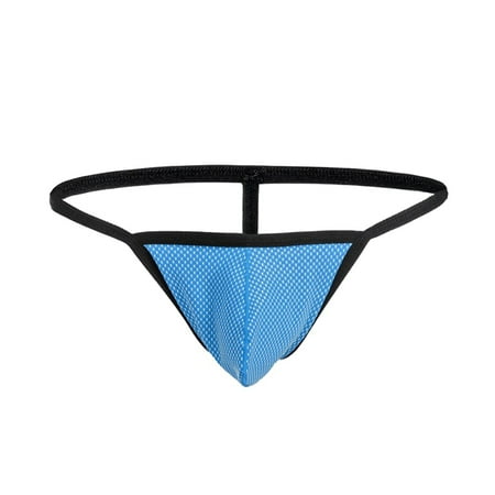 

Knosfe Mens T-Back Sexy Thong Athletic Supporter Pouch Underwear XXL