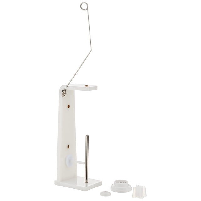Soporte superior para hilos, 15 cm de alto, blanco