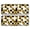 Sunflower and Checkerboard White, variant on Sunflower White Pattern Anti Fatigue Kitchen Rugs Set Of 2, Non Slip Washable Decorative Floor Mats for Sink Laundry and Home Use, 17"x47"