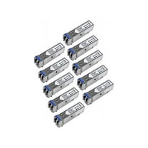 StarTech.com Cisco GLC-LH-SMD Compatible SFP Module 10 Pack - 1000BASE-LX/LH 1GbE Gigabit Ethernet Single Mode Fiber SMF Optic Transceiver