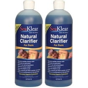 SeaKlear Natural Clarifier for Swimmings 1 Qt, 2-Pack