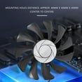 thumbnail image 3 of Enfriador de GPU HA8010H12F-Z de 75 mm y 2 pines para GTX1050Ti, ventilador doble para Geforce GTX 1050Ti GTX-1050-Ti-4GT-OC (1 unidad), 3 of 8