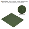 thumbnail image 4 of Uxcell 12"x10" Mouse Pad, PU Leather Dual Side Waterproof Desk Pad Writing Mat for Office Home, Green/Gray, 4 of 5